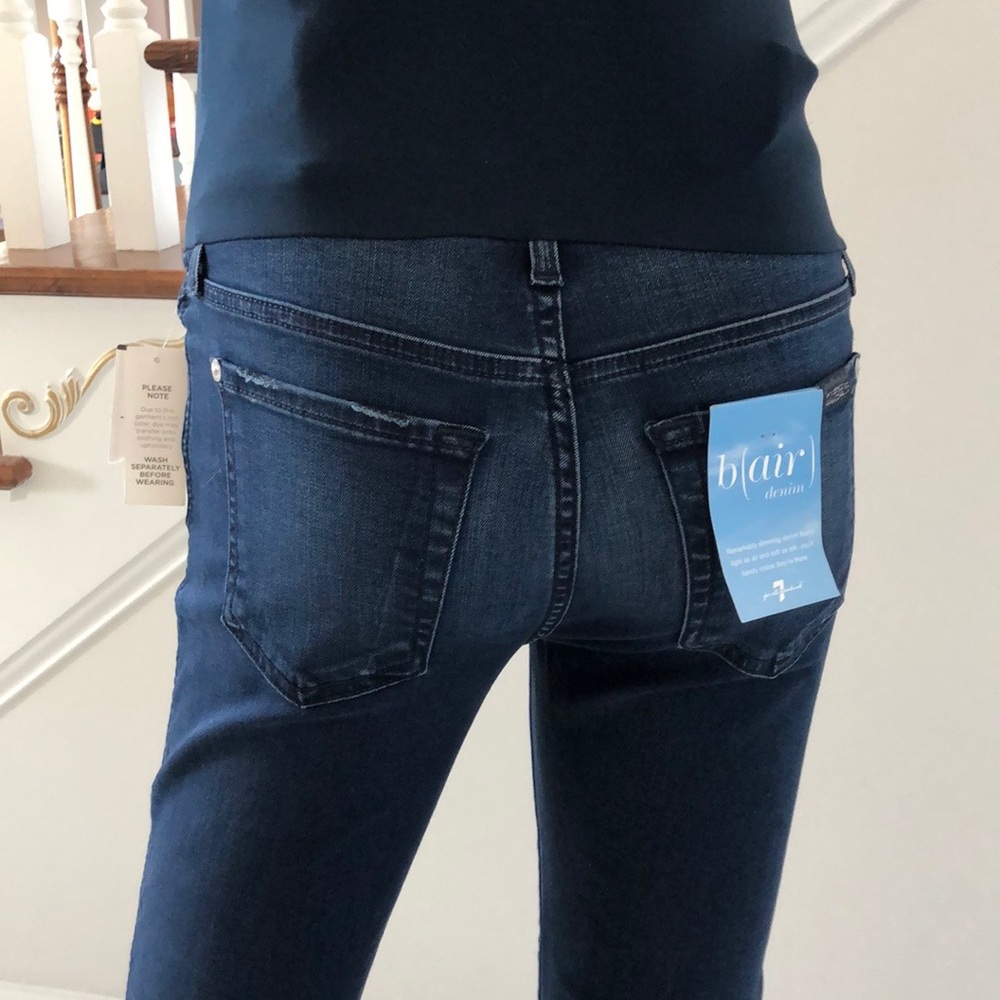 Women’s 7 For All Mankind Maternity Jeans NWT - Picture 7 of 10